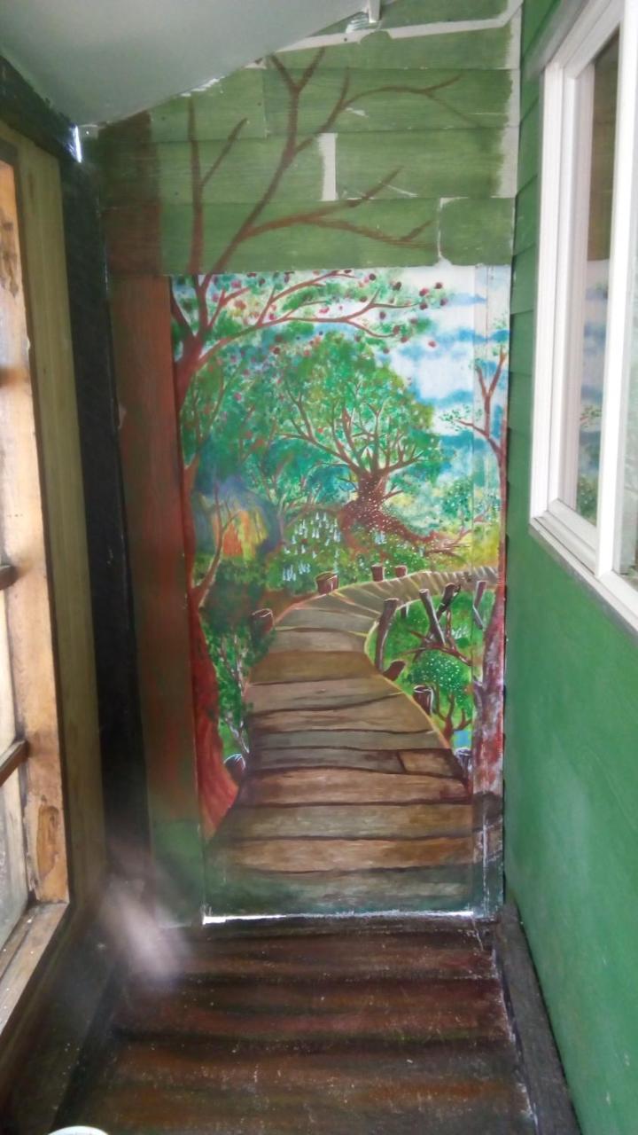 Cabana Azul Y Verde